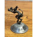 Vintage Speed Demon Devil Auto Mascot Radiator Hood Ornament Emblem British?
