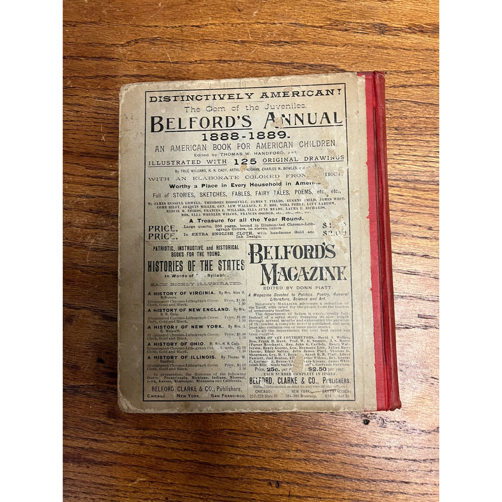 Old HISTORY OF ILLINOIS Book 1888 INDIANS ABRAHAM LINCOLN CHICAGO FIRE CIVIL WAR