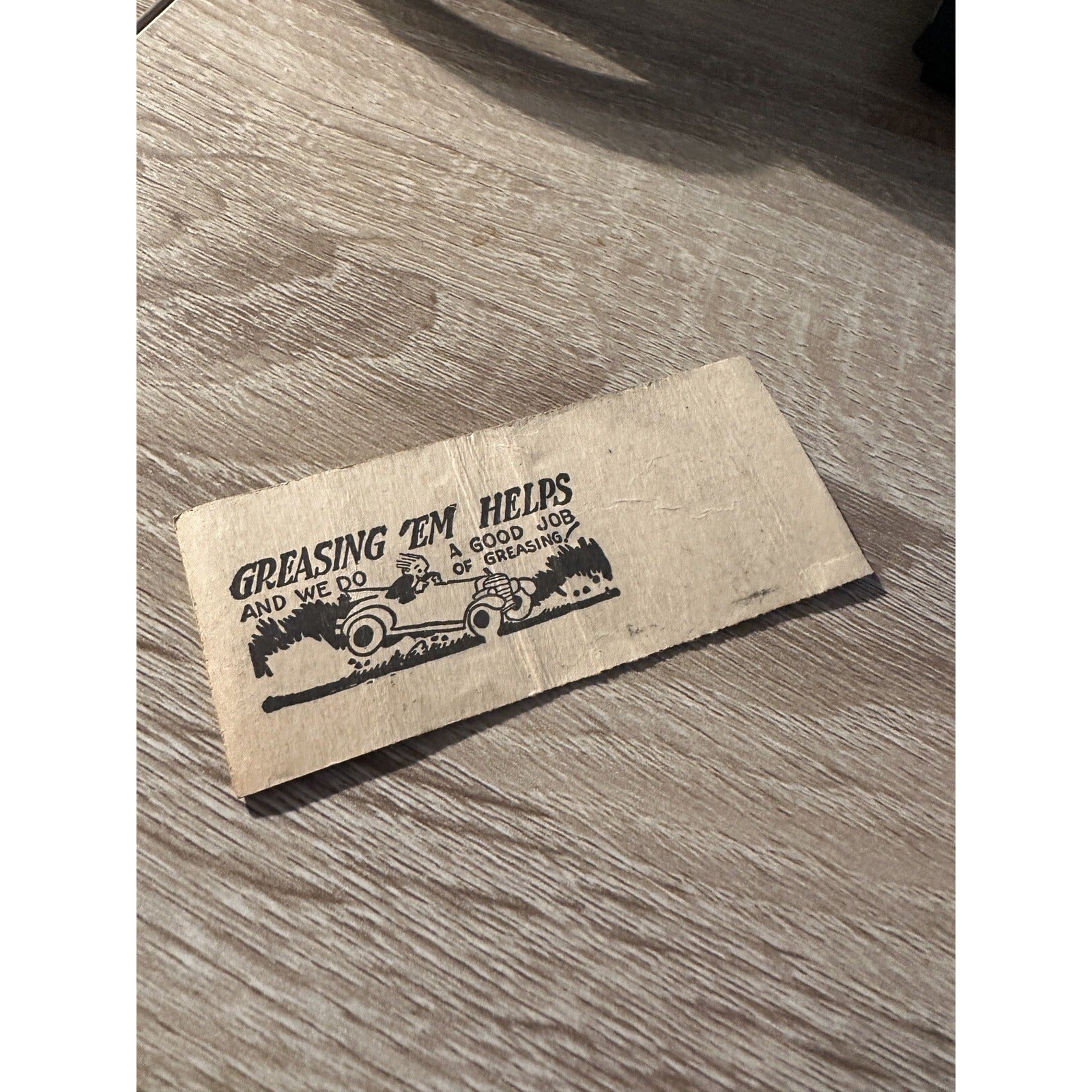 Vintage Whitewater Oil Co Thayer Wisconsin Conoco  Advertising Matchbook