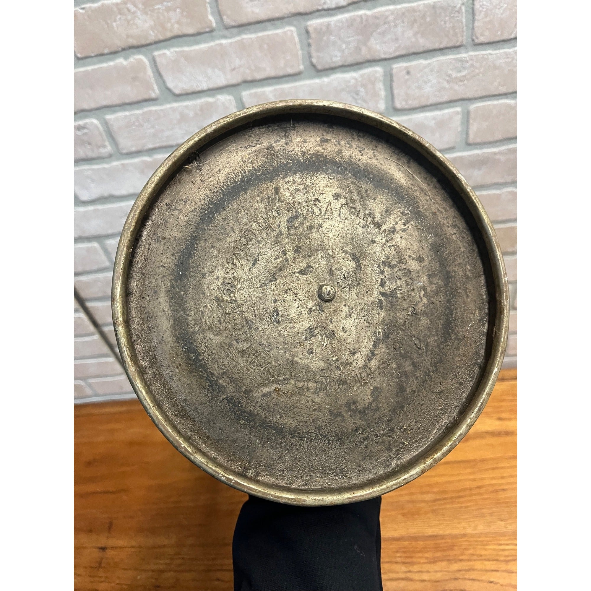 Antique Coleman Quick Lite Gas Table Lamp Patent 1919 - Parts / Restore