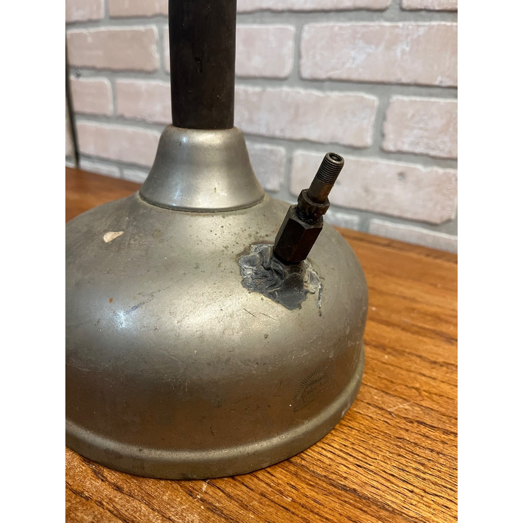 Antique Coleman Quick Lite Gas Table Lamp Patent 1919 - Parts / Restore