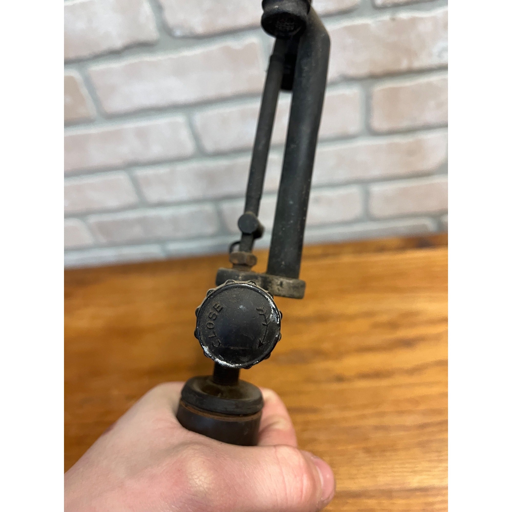 Antique Coleman Quick Lite Gas Table Lamp Patent 1919 - Parts / Restore