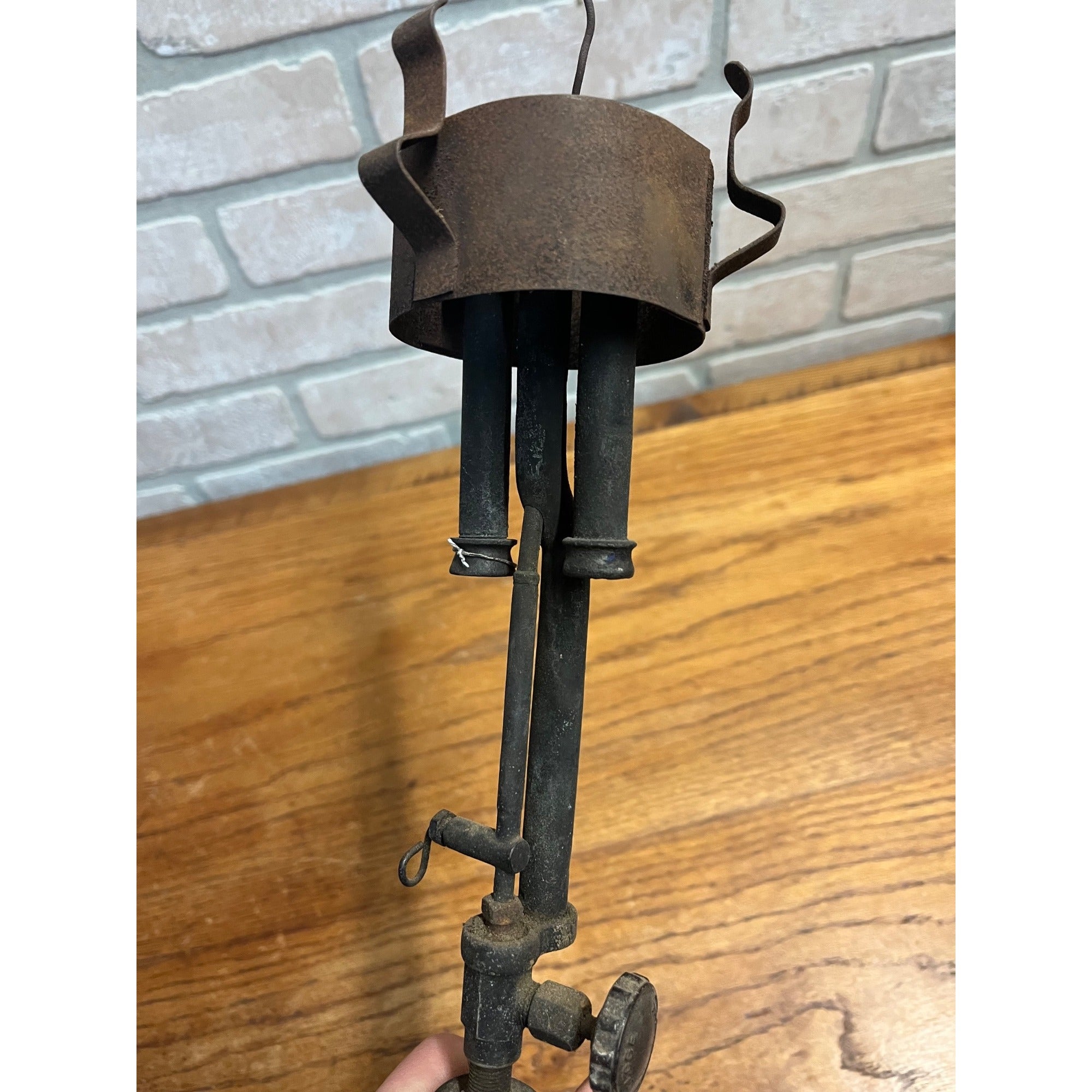 Antique Coleman Quick Lite Gas Table Lamp Patent 1919 - Parts / Restore