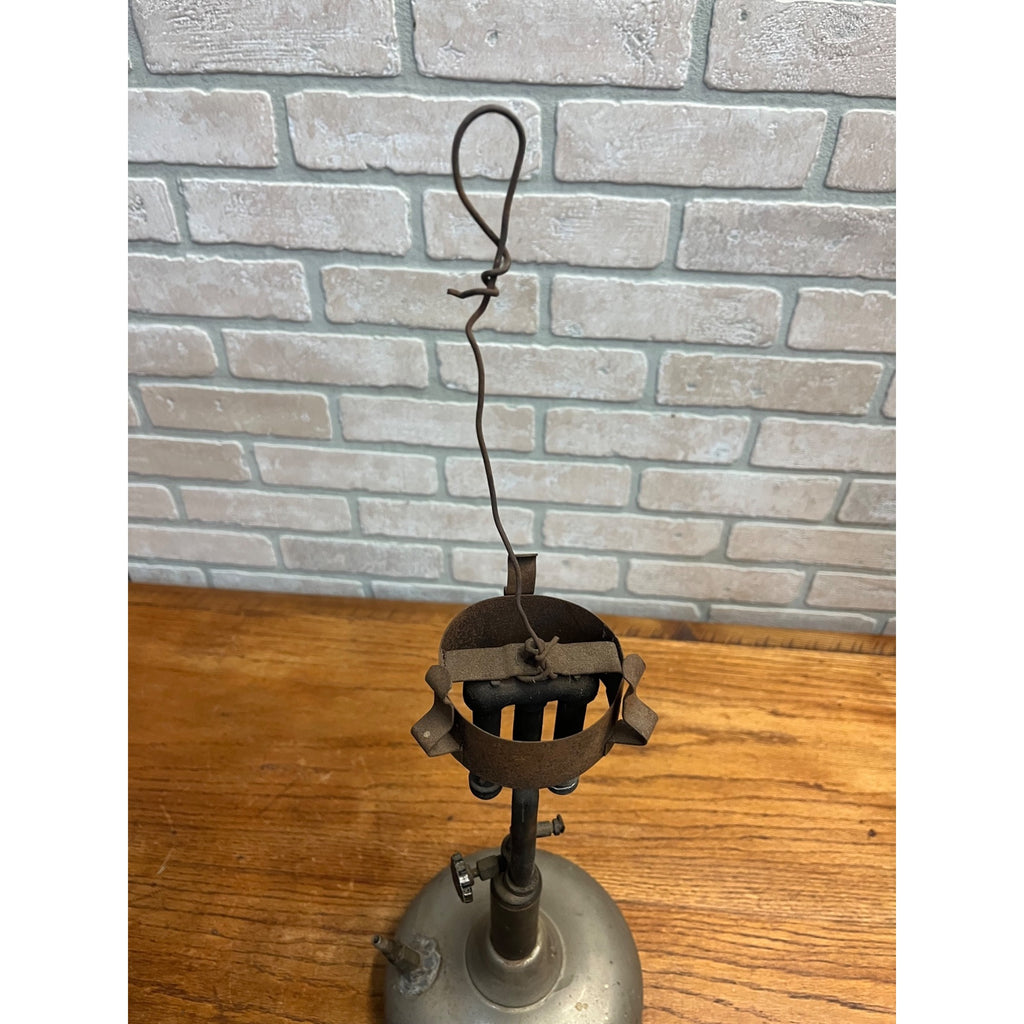 Antique Coleman Quick Lite Gas Table Lamp Patent 1919 - Parts / Restore