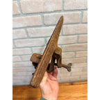 Antique Sargent & Co Hand Saw Sharpening Bench Vise 9-1/8" Jaws #90