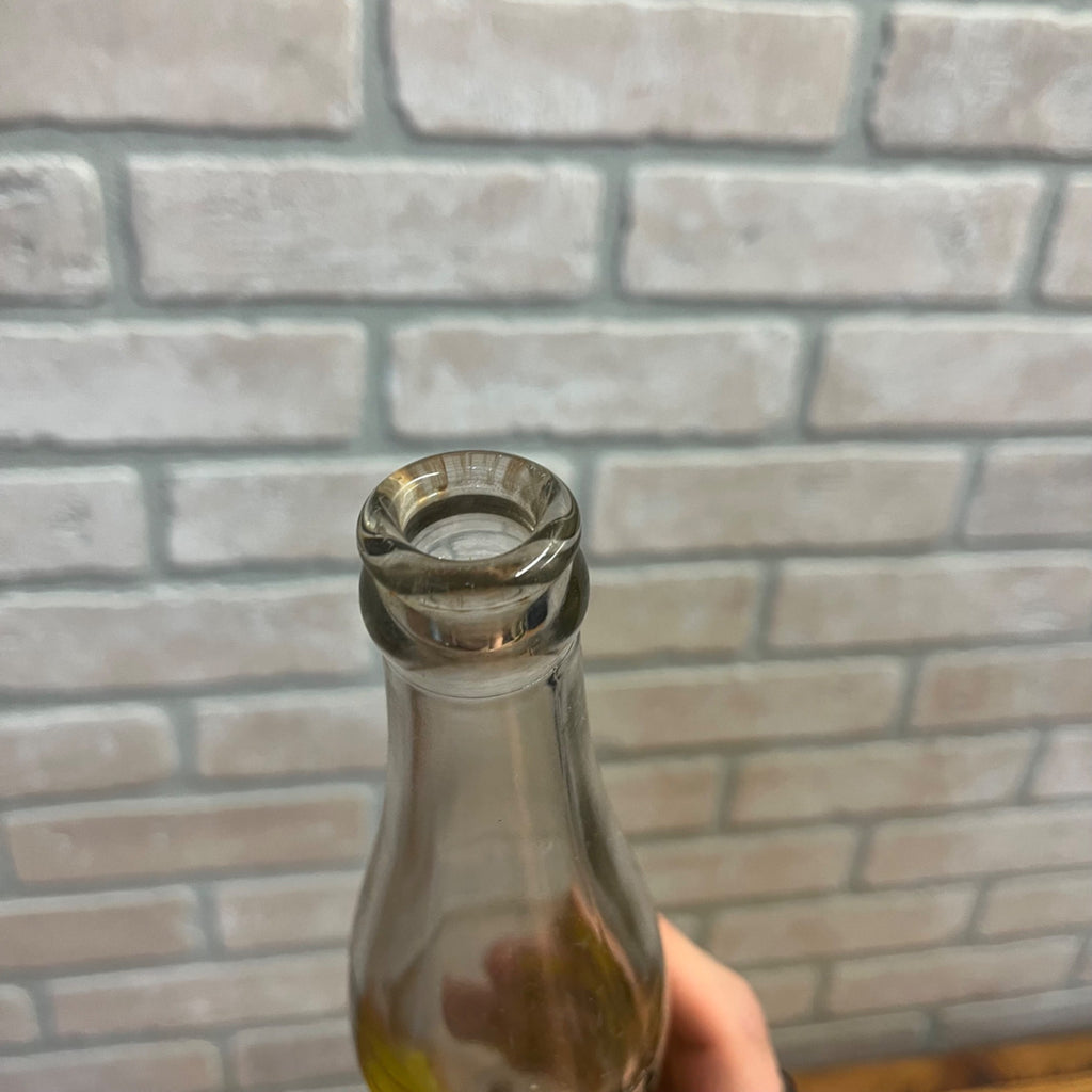 VERNOR'S GINGER ALE SODA BOTTLE~ELSONS BOTTLING WORKS ISHPEMING MI