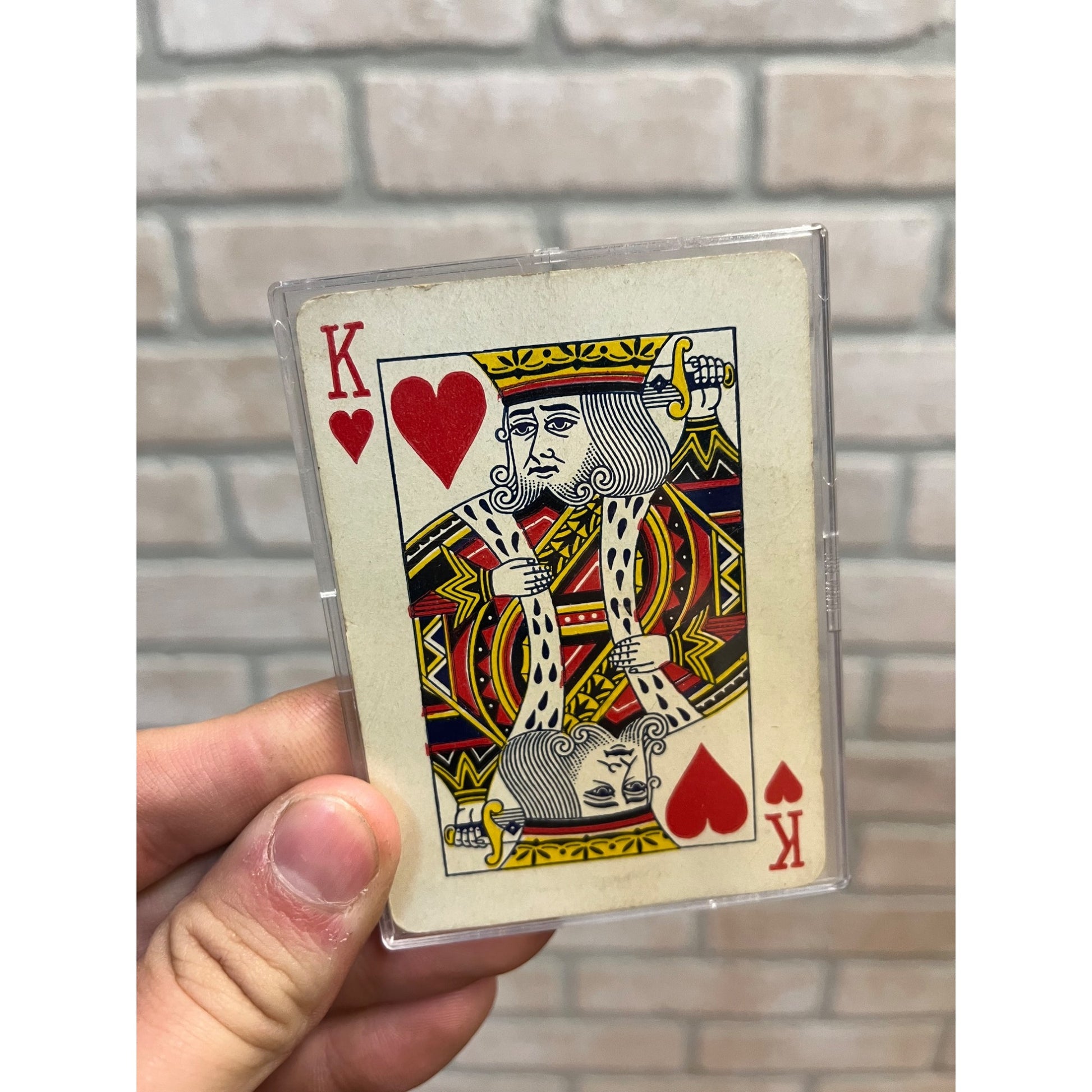 Vintage c1920s Racine Shirts Advertising Single Playing Card Wisconsin Wis WI