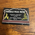Vintage Pinnacle Peak Patio Full Unstruck Matchbook Brookfield WI Scottsdale AZ