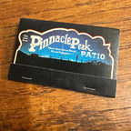 Vintage Pinnacle Peak Patio Full Unstruck Matchbook Brookfield WI Scottsdale AZ