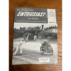 The Motorcycle Enthusiast In Action Harley Davidson March 1959 Vintage Magazine