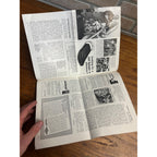 The Motorcycle Enthusiast In Action Harley Davidson March 1959 Vintage Magazine