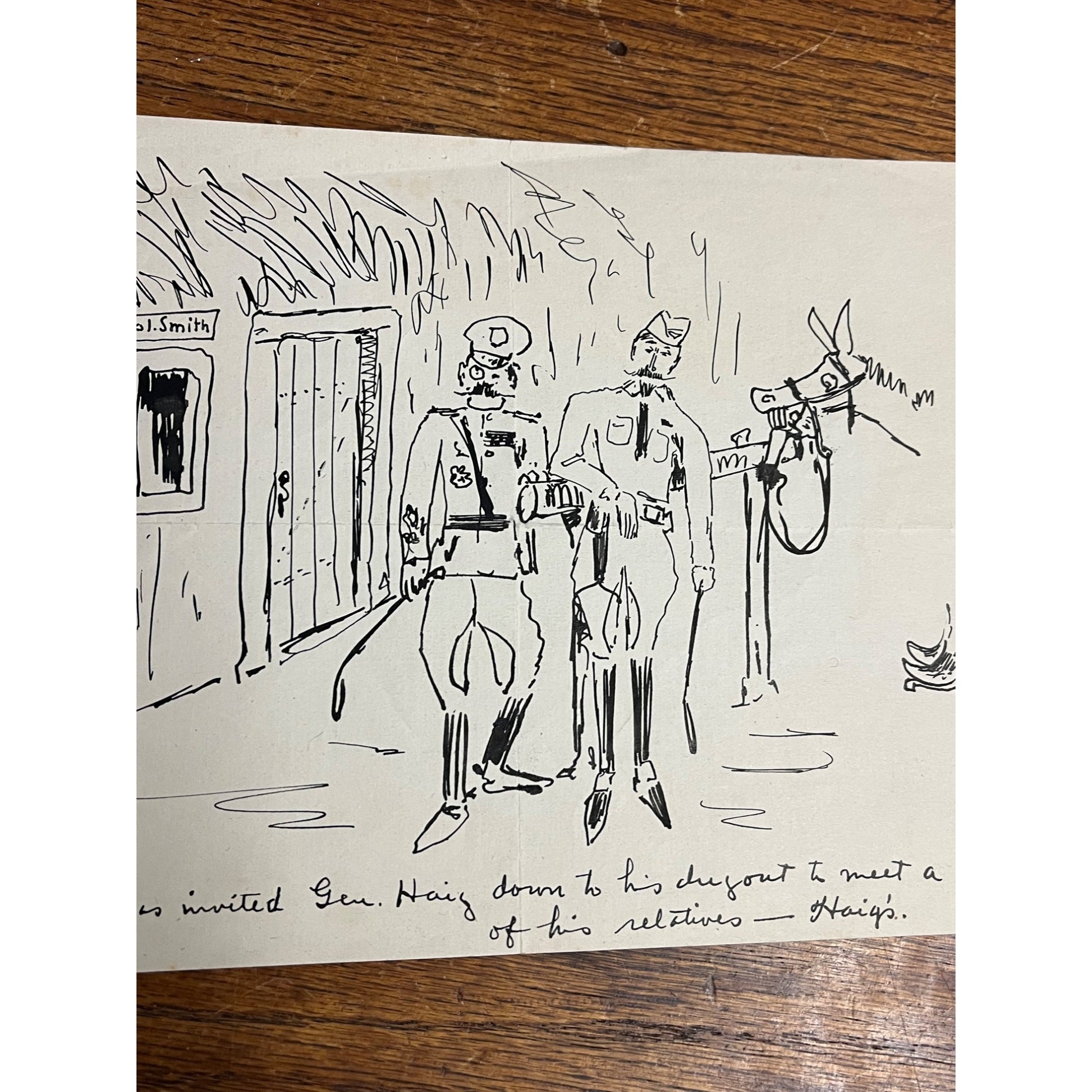 US Army New York First Field Artillery c1916 - Col. Merrit Smith RPPCs & Letters