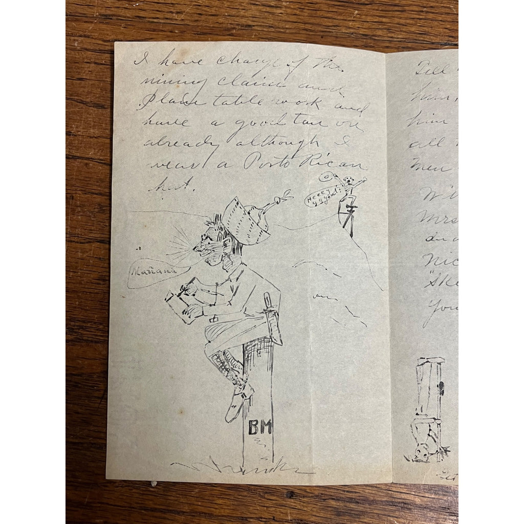 US Army New York First Field Artillery c1916 - Col. Merrit Smith RPPCs & Letters