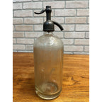 Vintage Gold Medal Beverage Co. Soda Seltzer Bottle Etched Twin Cities MN