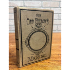 ODD FELLOW’s New Manual 1882- Order of Odd Fellows IOOF Book