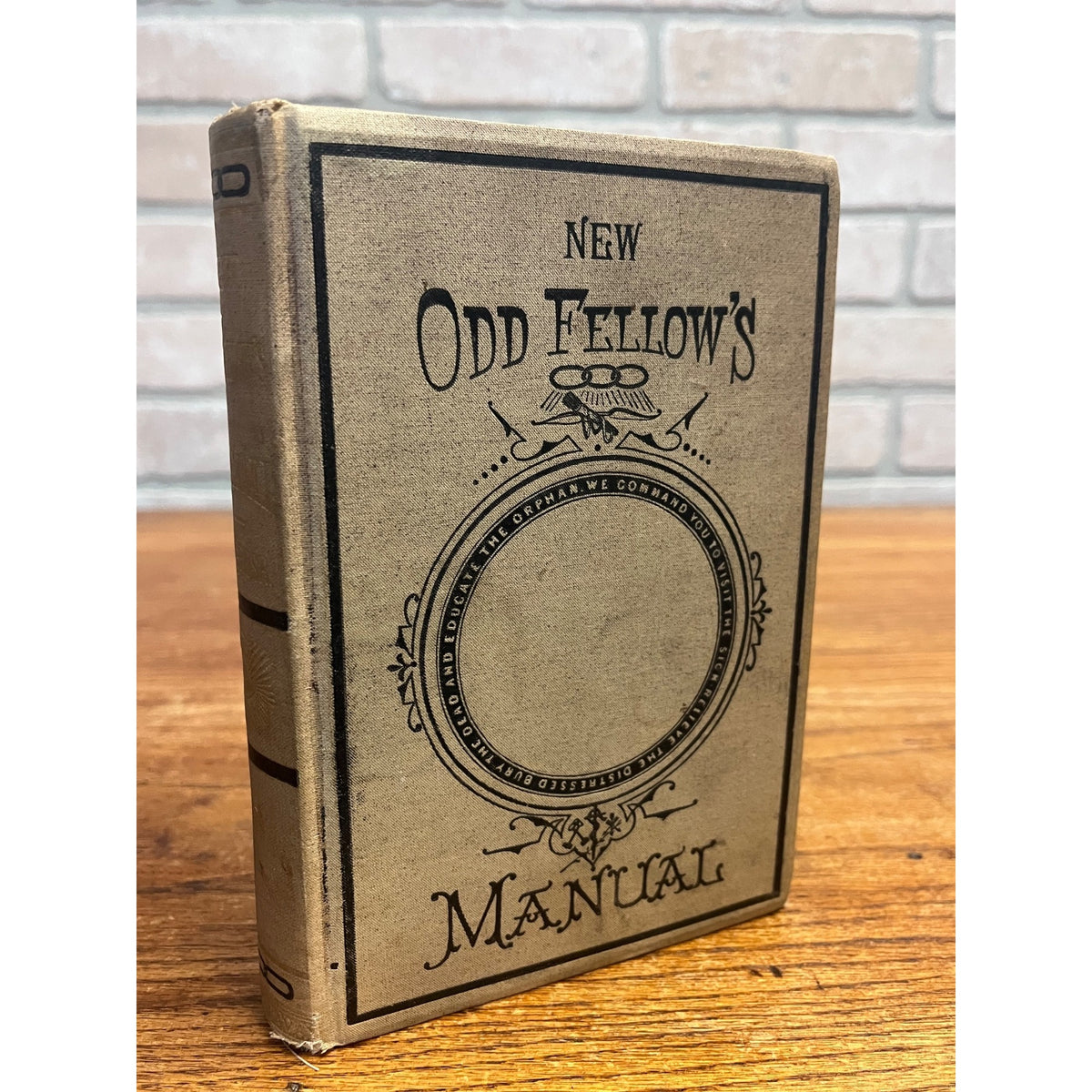 ODD FELLOW’s New Manual 1882- Order of Odd Fellows IOOF Book