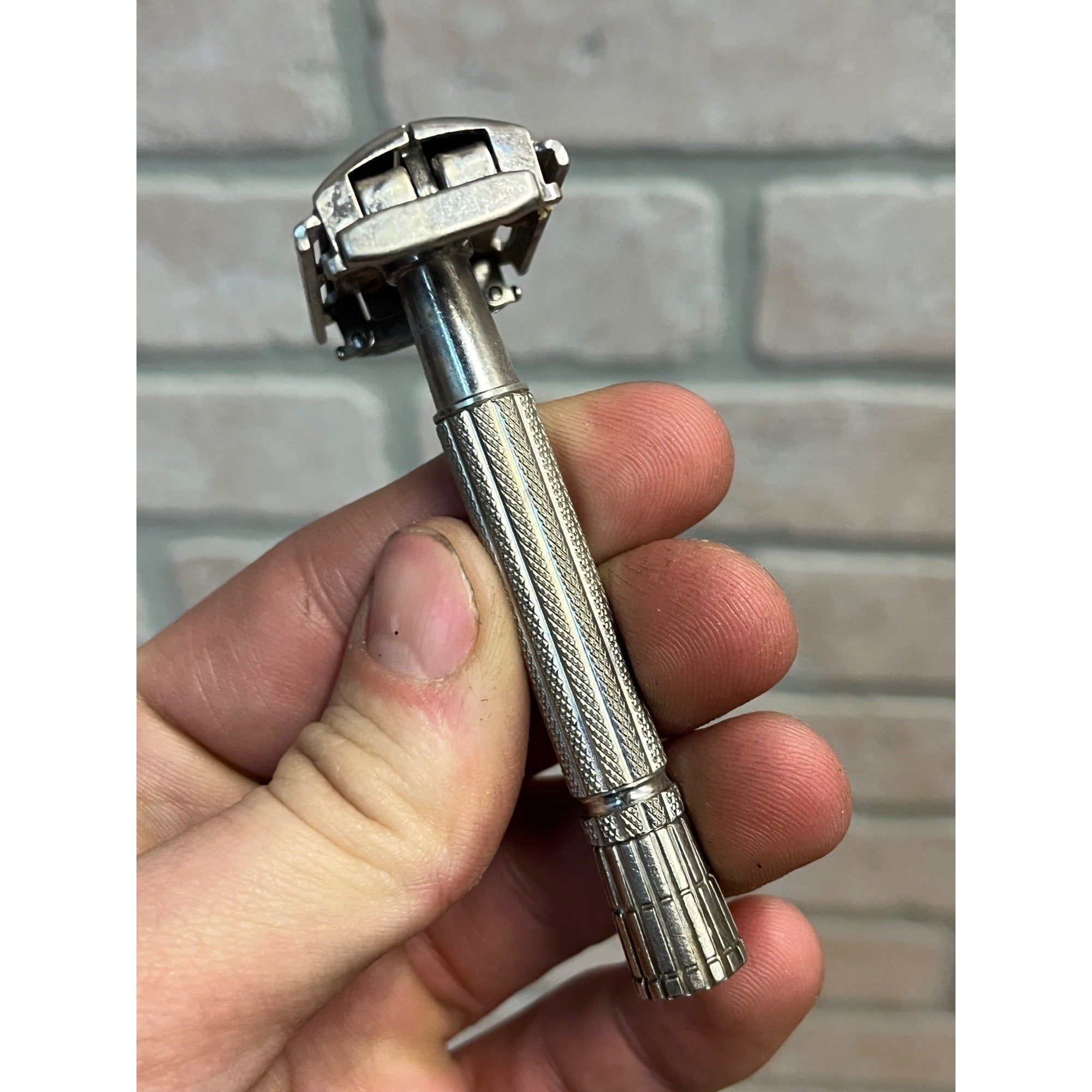 Vintage Gillette Flare Tip Super Speed Razor D2 1958 w/Case