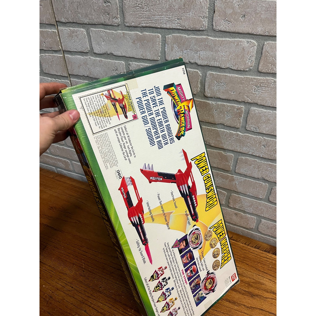 Bandai 2250 Mighty Morphin Power Rangers Power Morpher & Power Gun/Sword NIB NEW