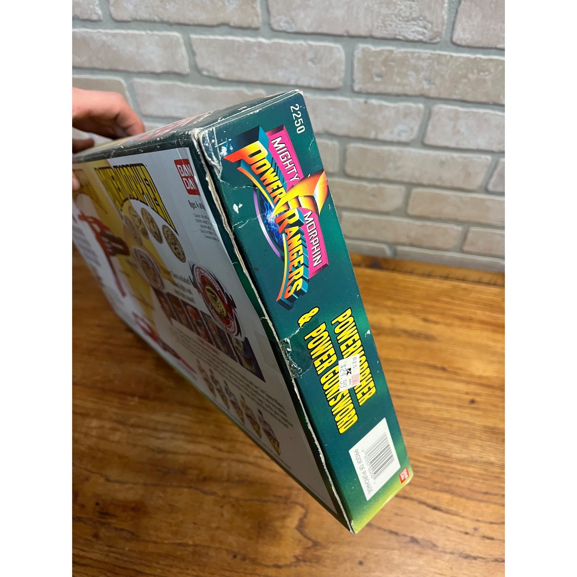 Bandai 2250 Mighty Morphin Power Rangers Power Morpher & Power Gun/Sword NIB NEW