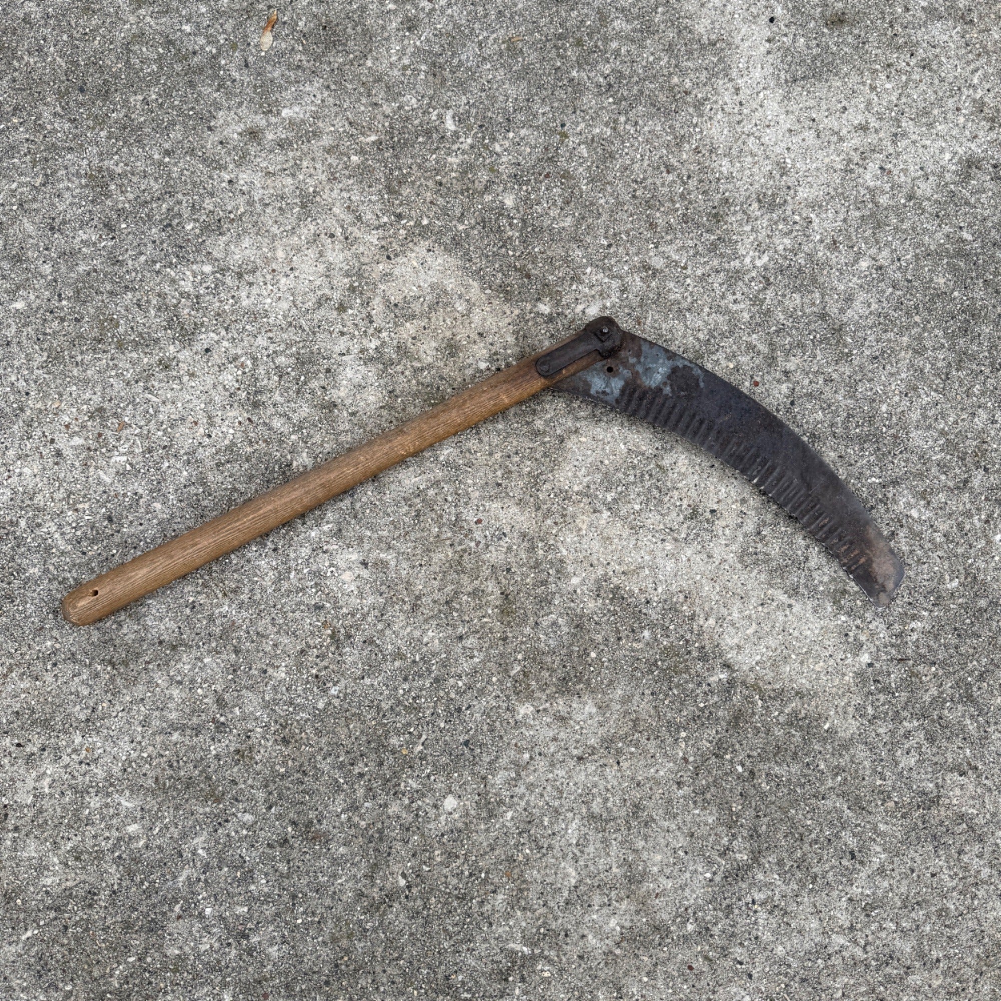 Vintage Antique Sickle Harvesting Tool Brush Cutter Primitive Cabin Decor