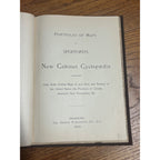 1899 Spofford's Cabinet Cyclopedia of Colored Fold-Out Maps of US & Possessions