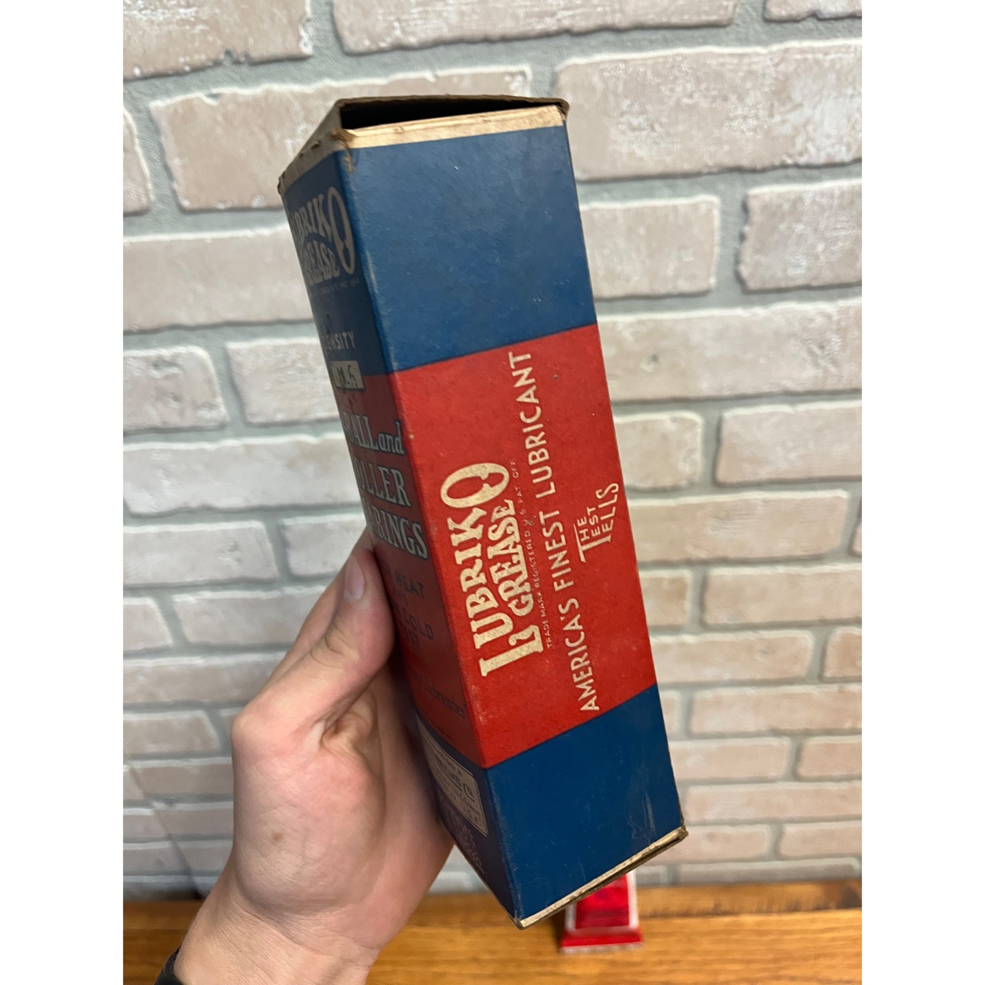 Lubriko Grease for Ball and Roller Bearings Vintage Tube In The Orginial Box