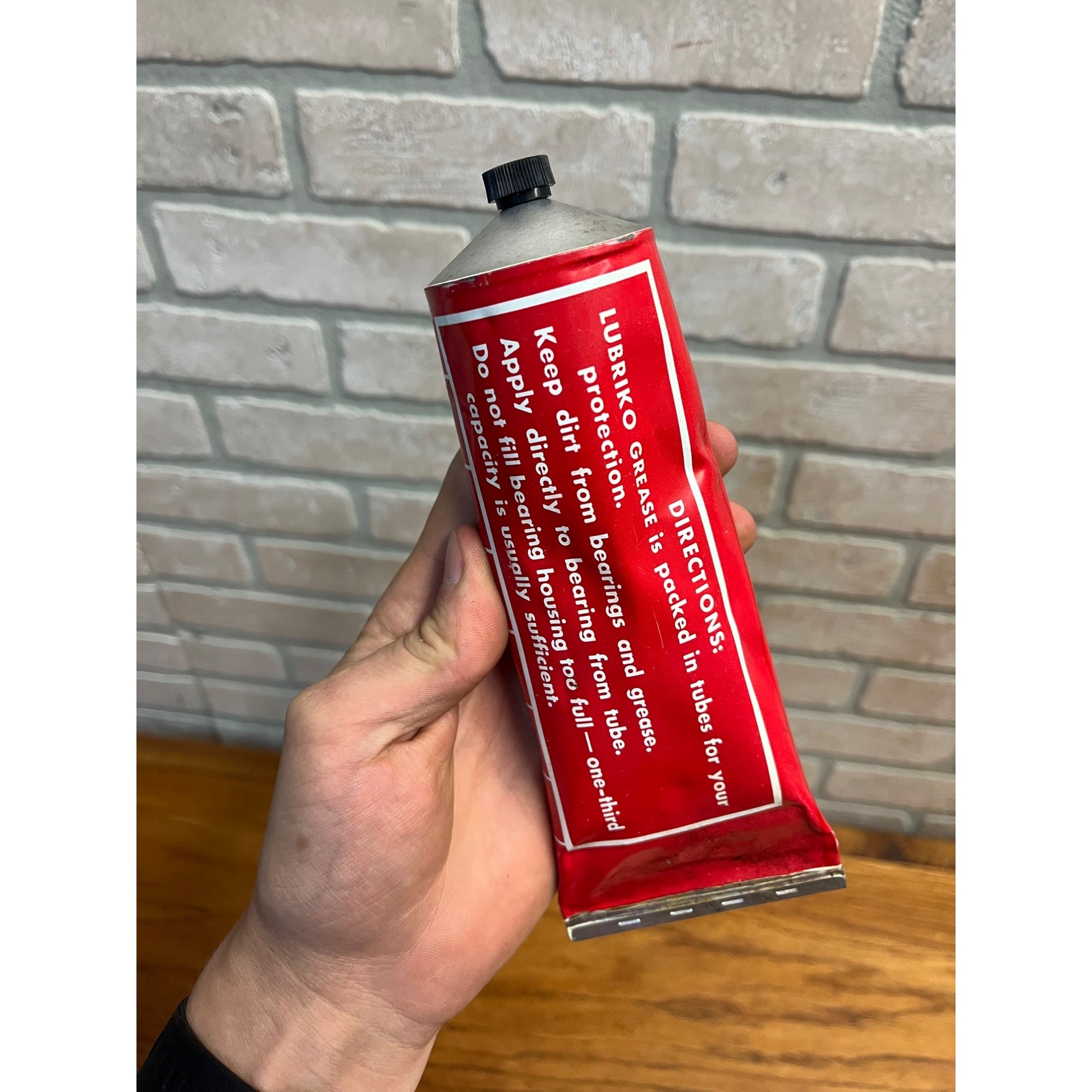 Lubriko Grease for Ball and Roller Bearings Vintage Tube In The Orginial Box