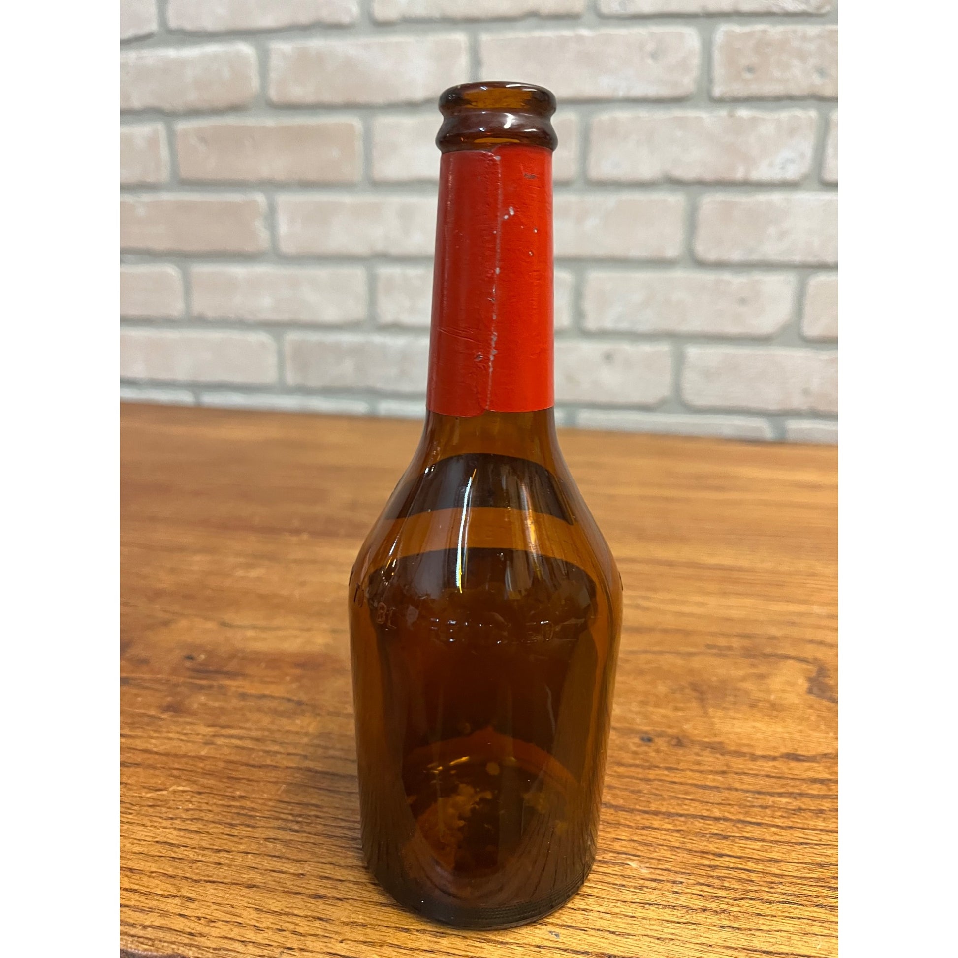 Vintage 1955 Blatz Tempo Fresh Hops Beer Paper Label Bottle Milwaukee, Wis 12oz