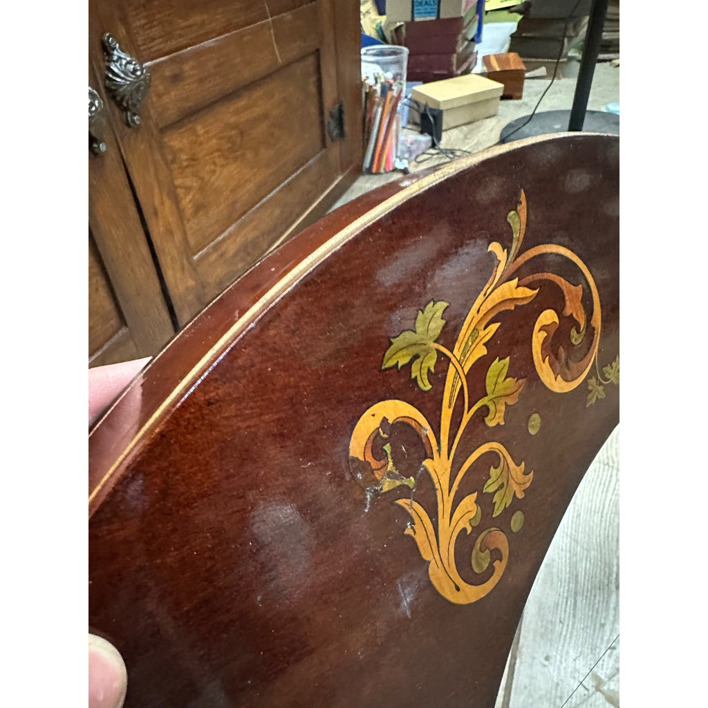 RARE Early 1900s Self Playing Auto Hand Harp by Stella Mandolin Co. Antique Instrument