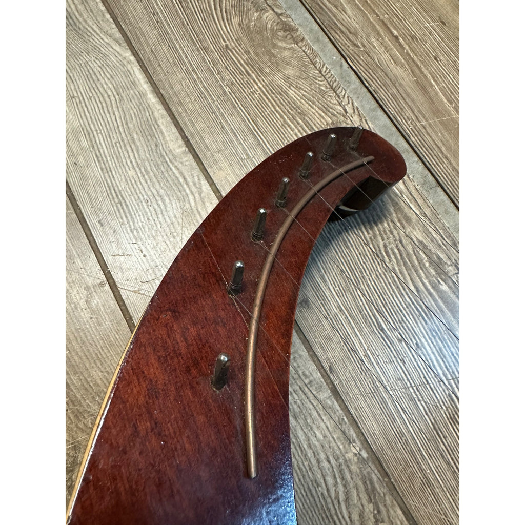 RARE Early 1900s Self Playing Auto Hand Harp by Stella Mandolin Co. Antique Instrument
