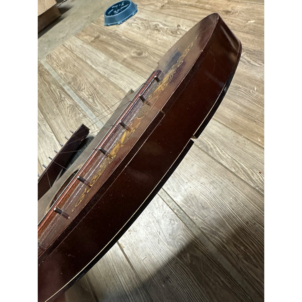 RARE Early 1900s Self Playing Auto Hand Harp by Stella Mandolin Co. Antique Instrument