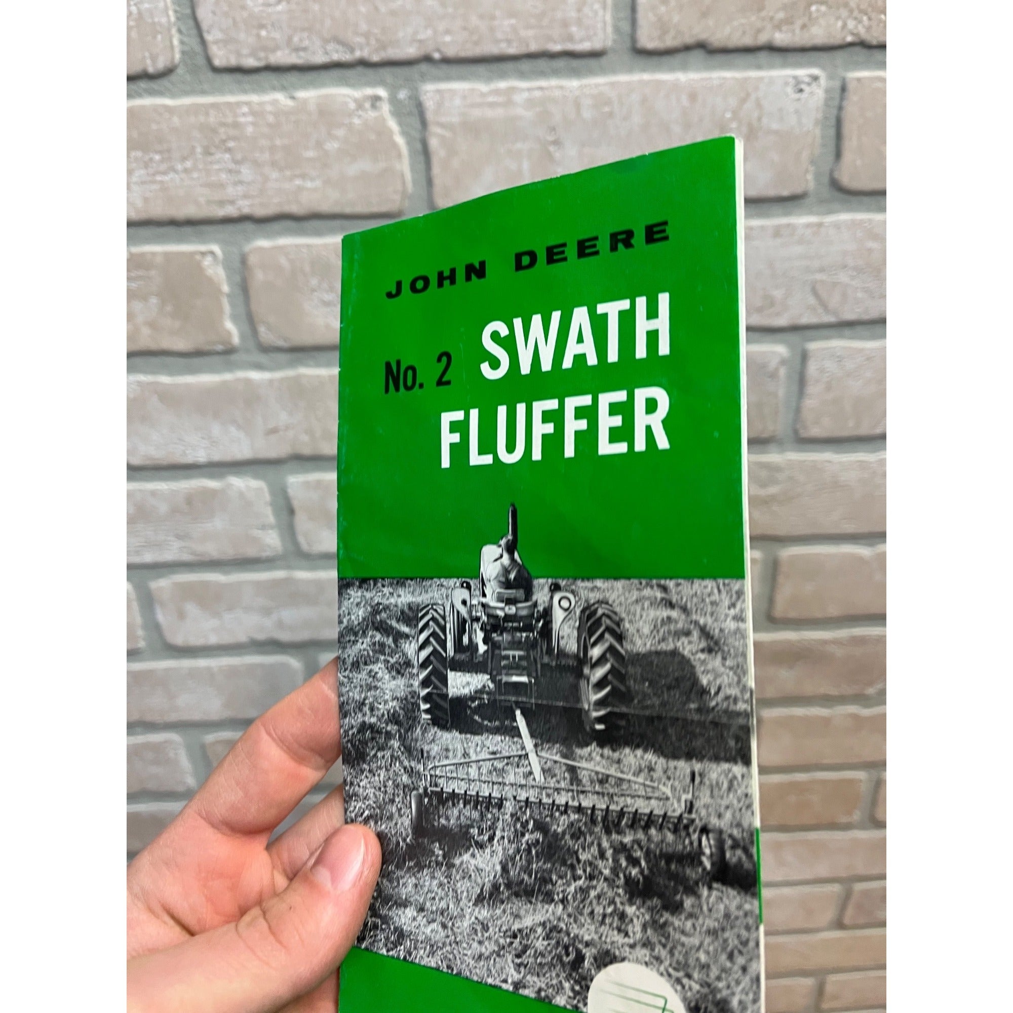 Vintage John Deere No. 2 Swath Fluffer for 1960 Brochure