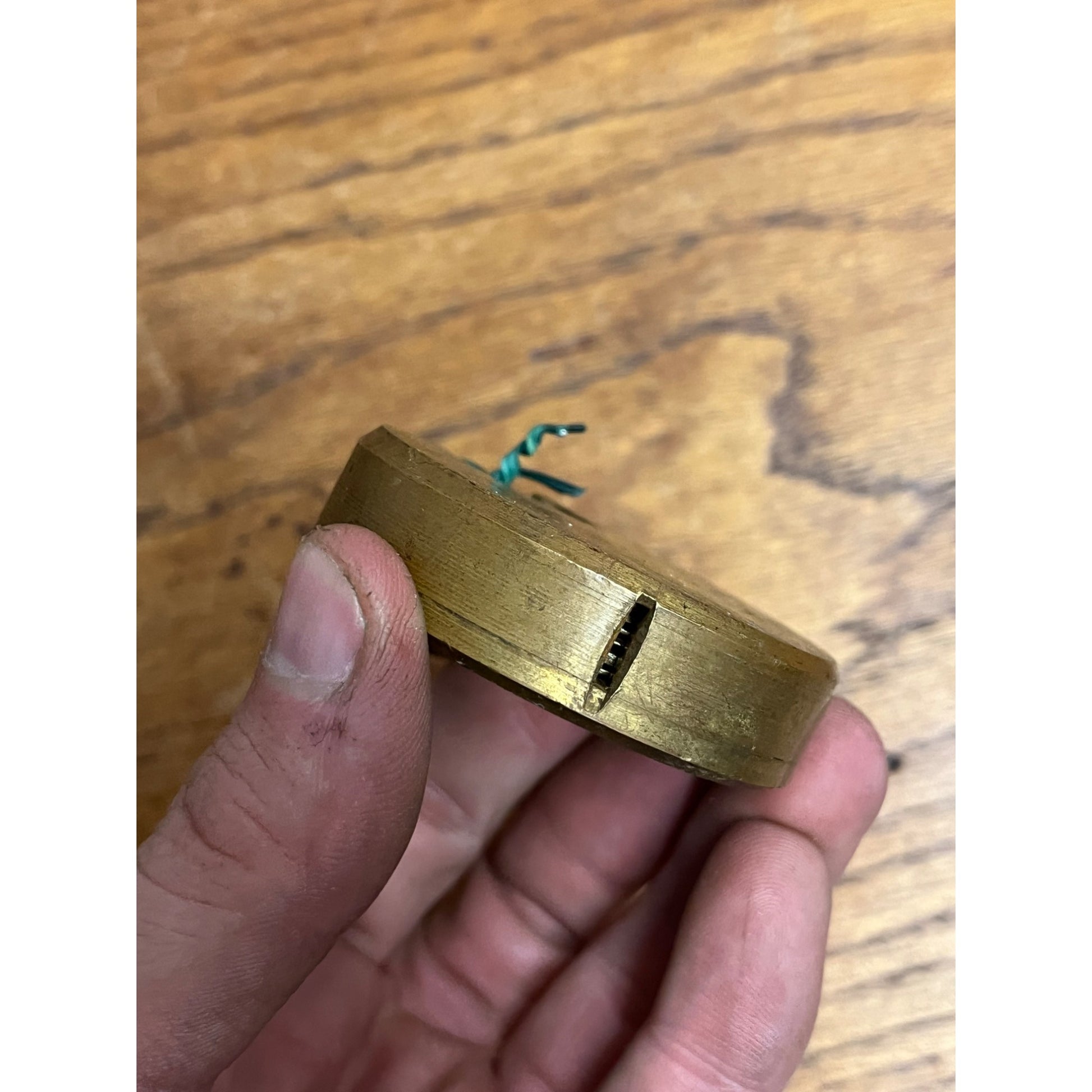 Vintage Antique Old Champion Miller 6 Lever Padlock Lock With Key