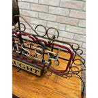 RARE Vintage 1950s Budweiser Beer On Draught Neon Lighted Bar Sign w/ Scrollwork