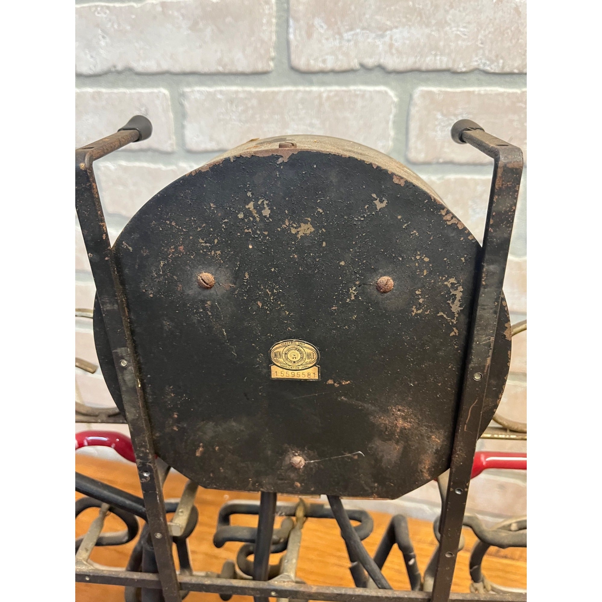 RARE Vintage 1950s Budweiser Beer On Draught Neon Lighted Bar Sign w/ Scrollwork