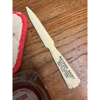 Vintage Wayside Dairy Farm Milk Advertising Ashtray & Opener Belgium Wis WI