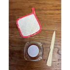 Vintage Wayside Dairy Farm Milk Advertising Ashtray & Opener Belgium Wis WI