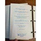 Vintage Pride of Peoria Illinois Recipes & Reminiscences Cook Book Binder 1982