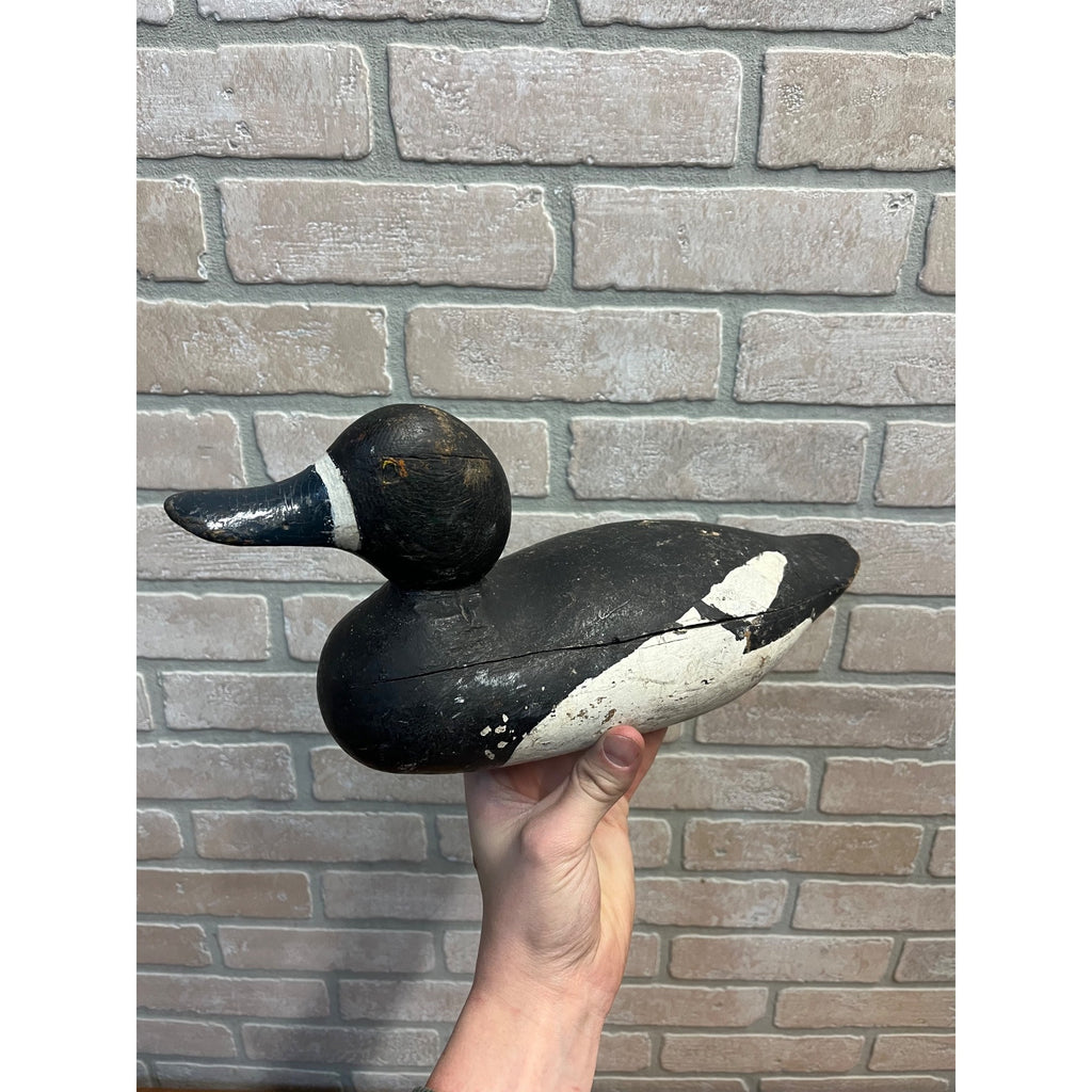 Vintage Mason? Duck Decoy Repainted Bluebill