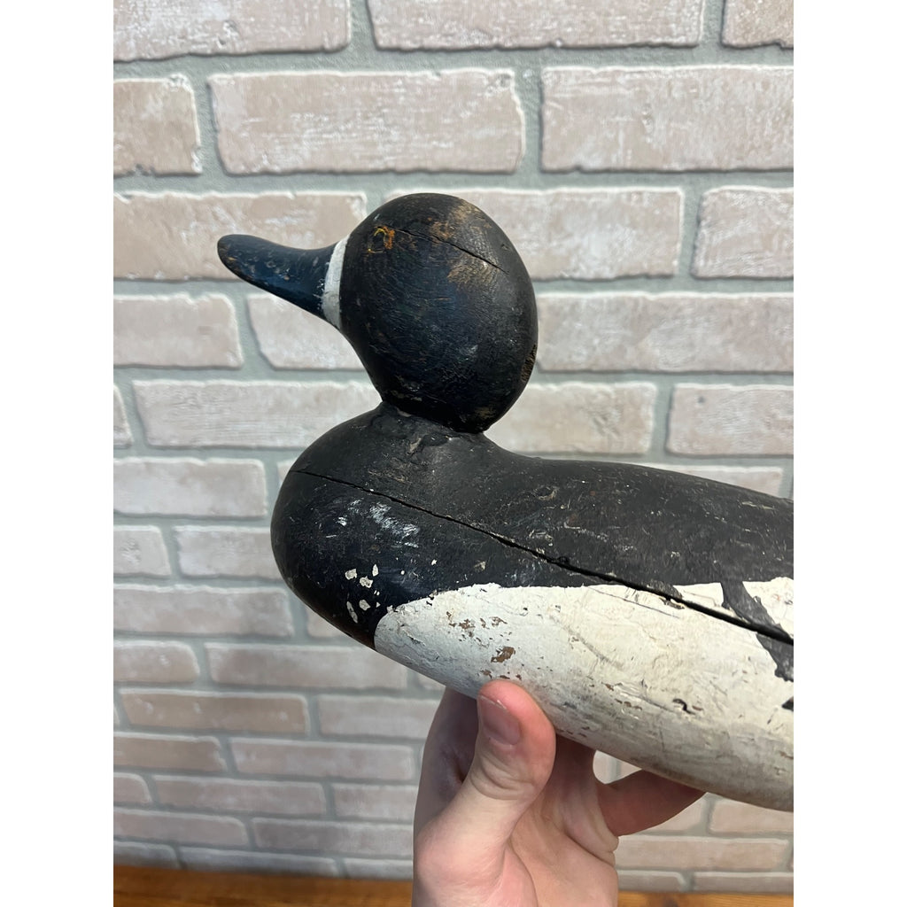 Vintage Mason? Duck Decoy Repainted Bluebill