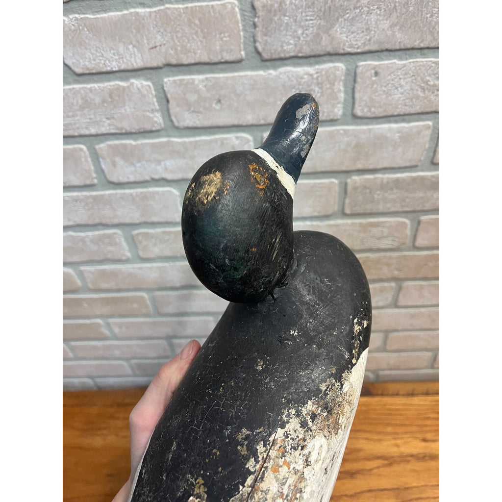 Vintage Mason? Duck Decoy Repainted Bluebill