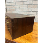 Antique 1930s Metal 6-Drawer Storage Cabinet Watch Parts Apothecary Machinist