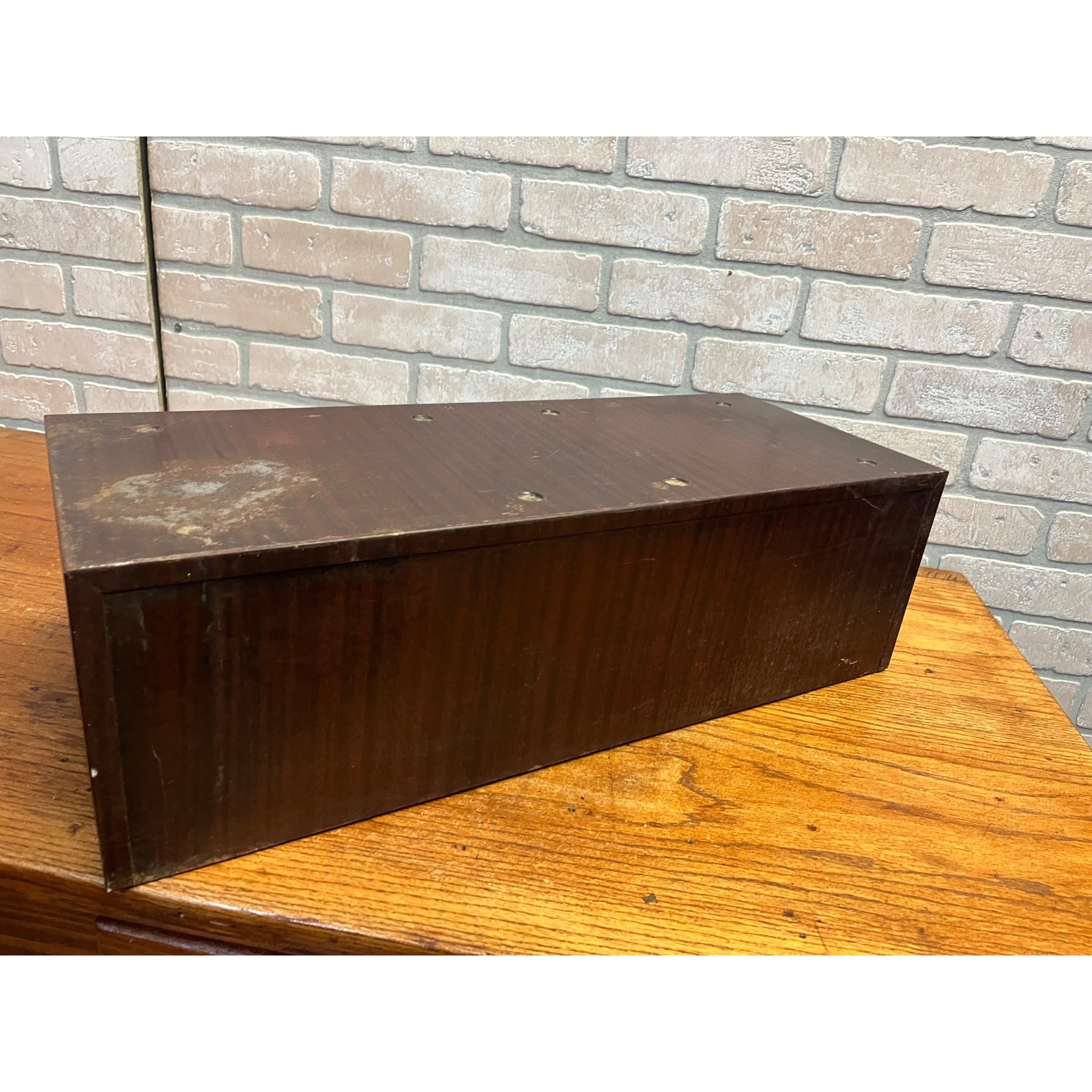 Antique 1930s Metal 6-Drawer Storage Cabinet Watch Parts Apothecary Machinist