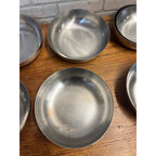 Huge Lot Vintage Old Hall Stainless Steel Salad / Serving Bowl 9.75" MCM Mid-Century