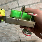 Vintage Lot Tin China Toys Jumping Rabbit Goose Dog Cart Duck Pulling Barrow