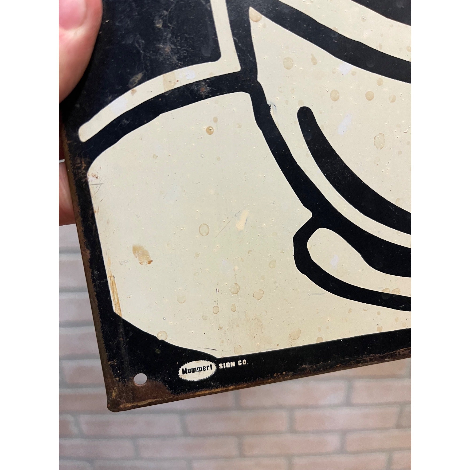 Best Coffee in Town Metal Advertising Mummert Sign Co General Store Vintage Style