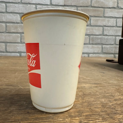 Coca Cola 75th Anniversary 1976 Plastic Soda Cup Shelbyville SOLO