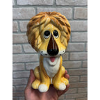 Vintage Glazed Ceramic Lion Piggy Bank Made in Japan Circa 1965 Savings Bank