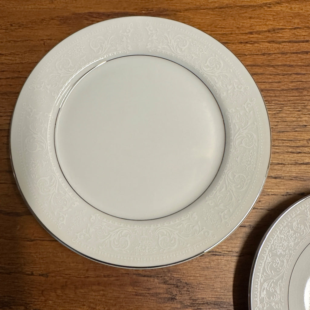 Salem Translucent Fine China NOS Place Setting Set Salad and Dessert Plate
