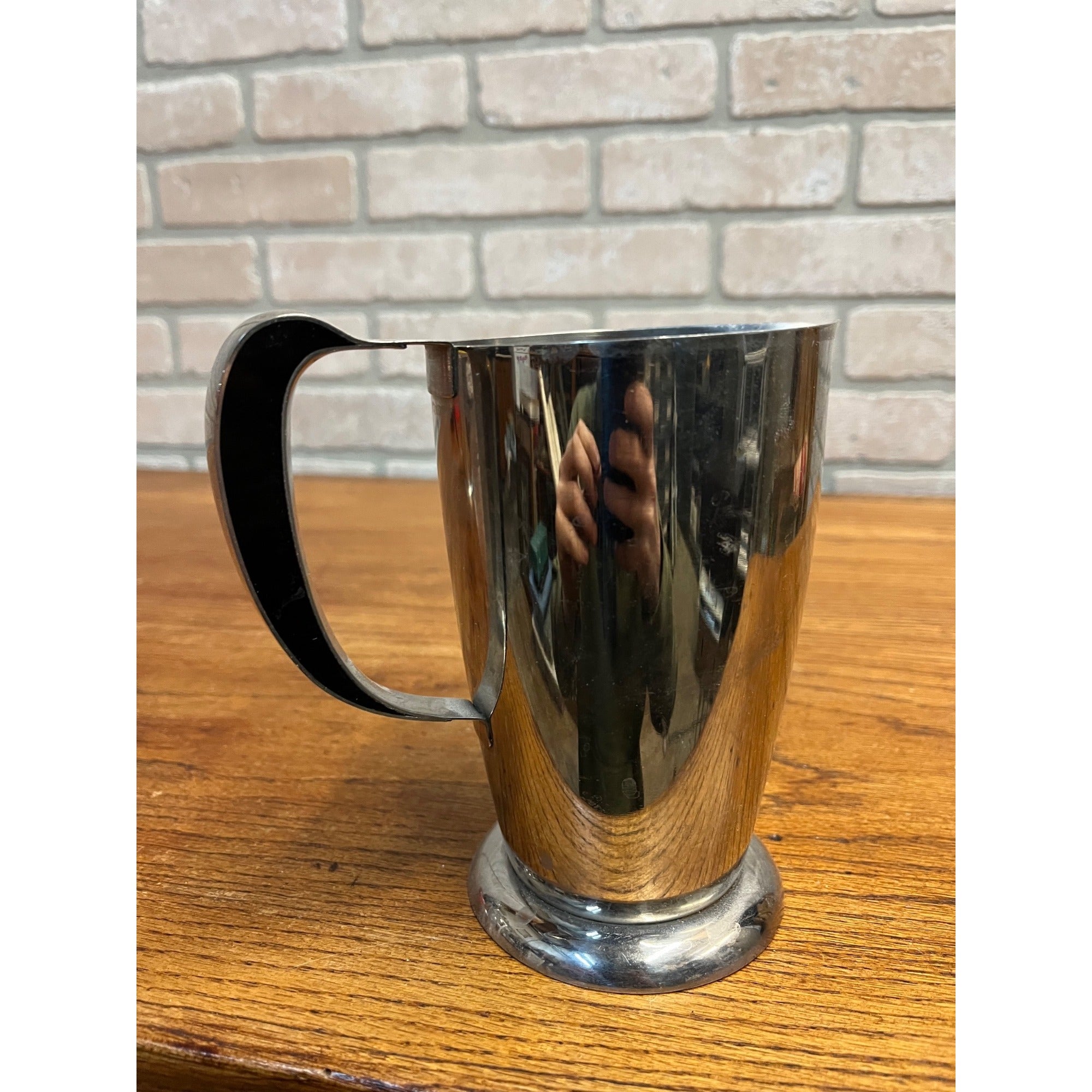 Vintage MCM 1960s Gense Stainless Steel Coffee Pitcher Sweden 75cL Folke Arström